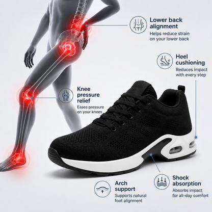 Orthora — 12-Hour Shift Shoes for All-Day Foot, Knee & Back Pain Relief
