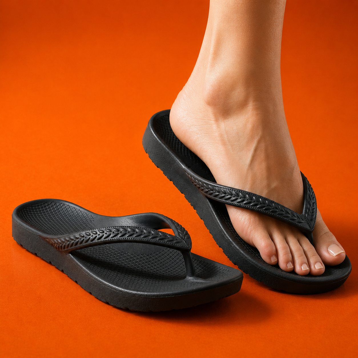 Arch Support Flip Flops