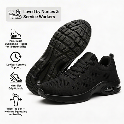 Orthora — 12-Hour Shift Shoes for All-Day Foot, Knee & Back Pain Relief