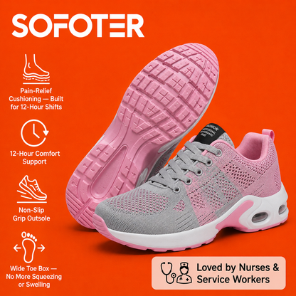 Orthora — 12-Hour Shift Shoes for All-Day Foot, Knee & Back Pain Relief