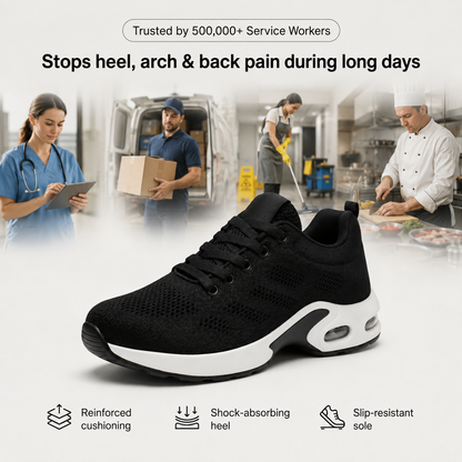 Orthora — 12-Hour Shift Shoes for All-Day Foot, Knee & Back Pain Relief
