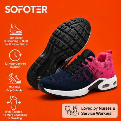 Orthora — 12-Hour Shift Shoes for All-Day Foot, Knee & Back Pain Relief