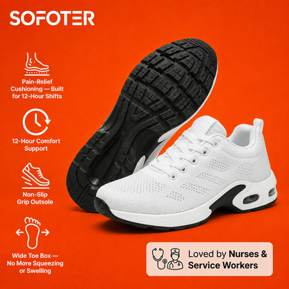 Orthora — 12-Hour Shift Shoes for All-Day Foot, Knee & Back Pain Relief